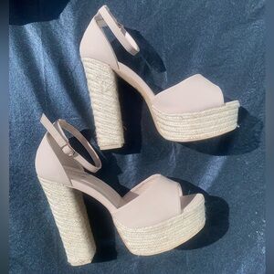 Platform Espadrille Heels